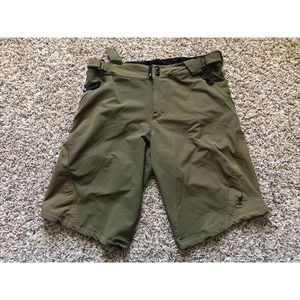 Royal F-Tech Ride Shorts Baggy Mountain Biking XL Olive Green